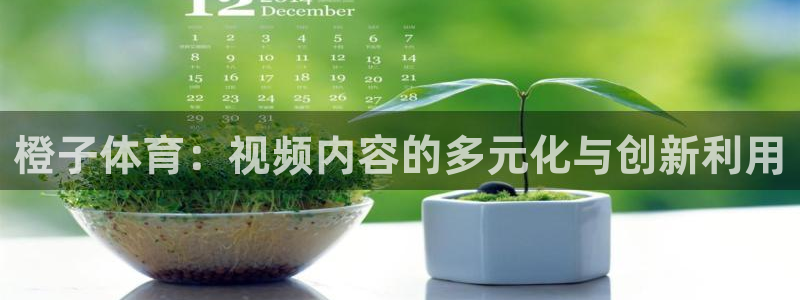 橙子体育：视频内容的多元化与创新利用